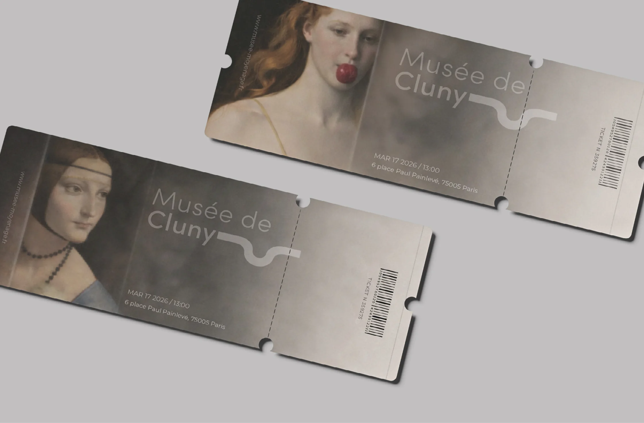 Musée de Cluny, Admission tickets