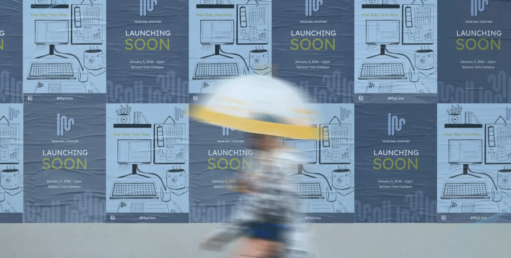 LinO, Launch posters